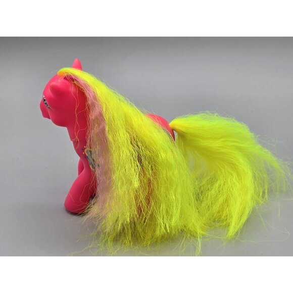 My Little Pony G1 1987 Sweet Notes Rockin Beats MLP Hasbro NEON Rare - Picture 3 of 8